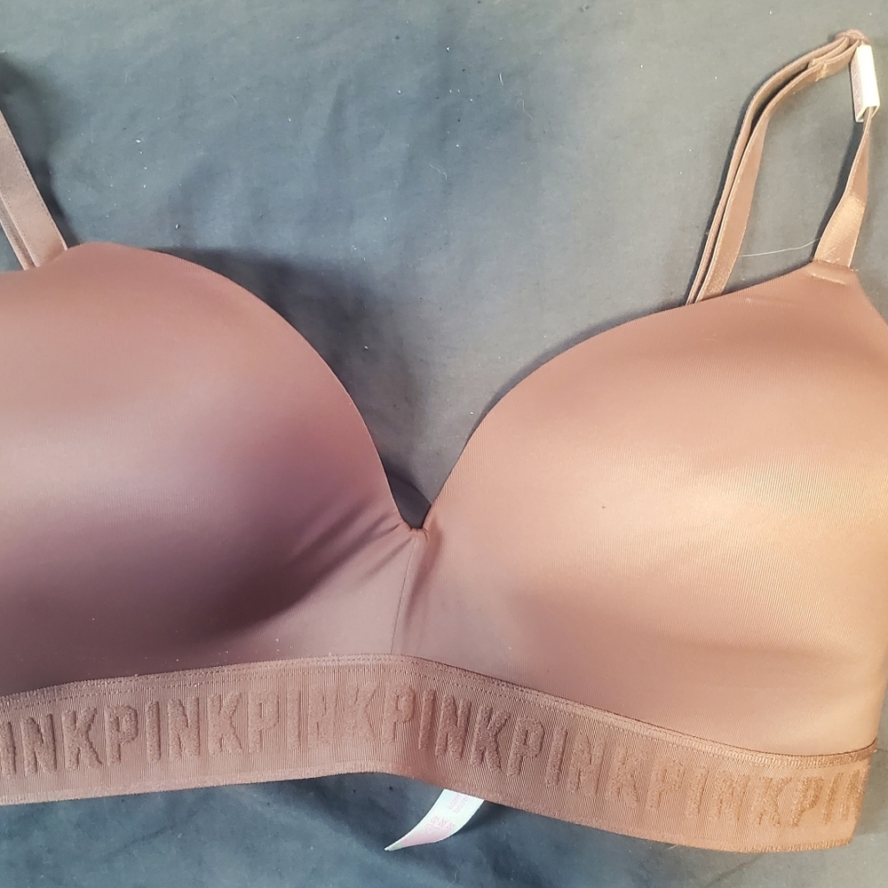 Victoria's Secret PINK Women’s Sz 34D Wear Everywhere Lightly Lined Wireless Bra